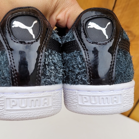 New puma Suede Elemental Hairy Wool Training Sneakers Sz 9 - Picture 10 of 16